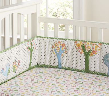 Infant,Kids Children Safety Bumpers on Crib Unichart Crib Bumpers for Baby