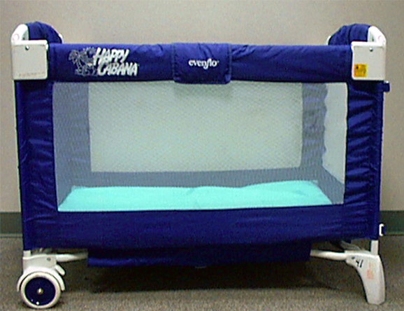 evenflo travel crib