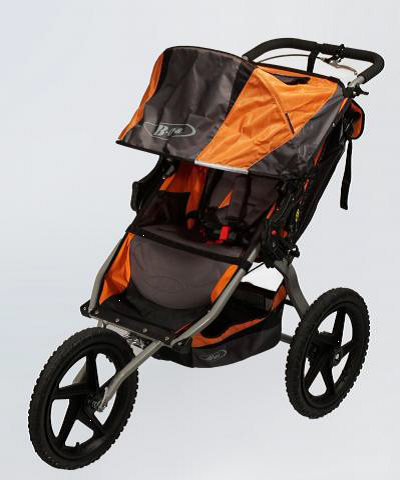 orange bob jogging stroller