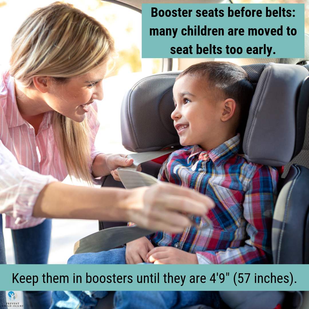 Booster Seat Kids In Danger
