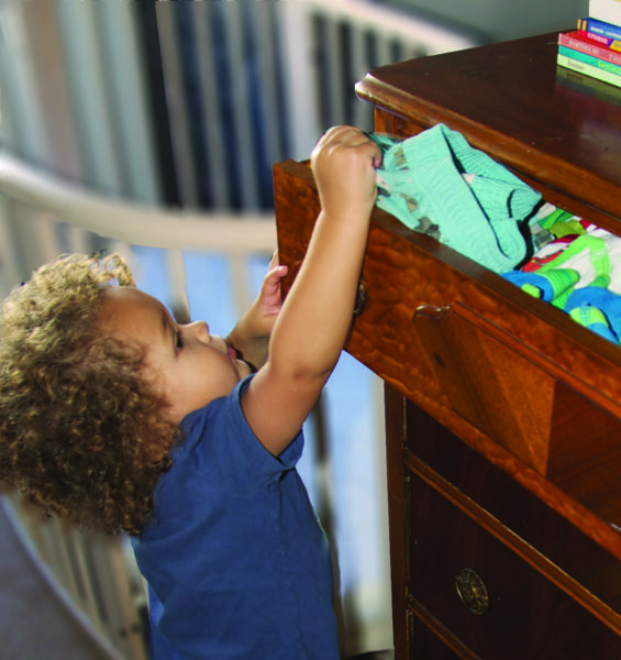 Furniture Kids In Danger, Dresser Falls On Toddler